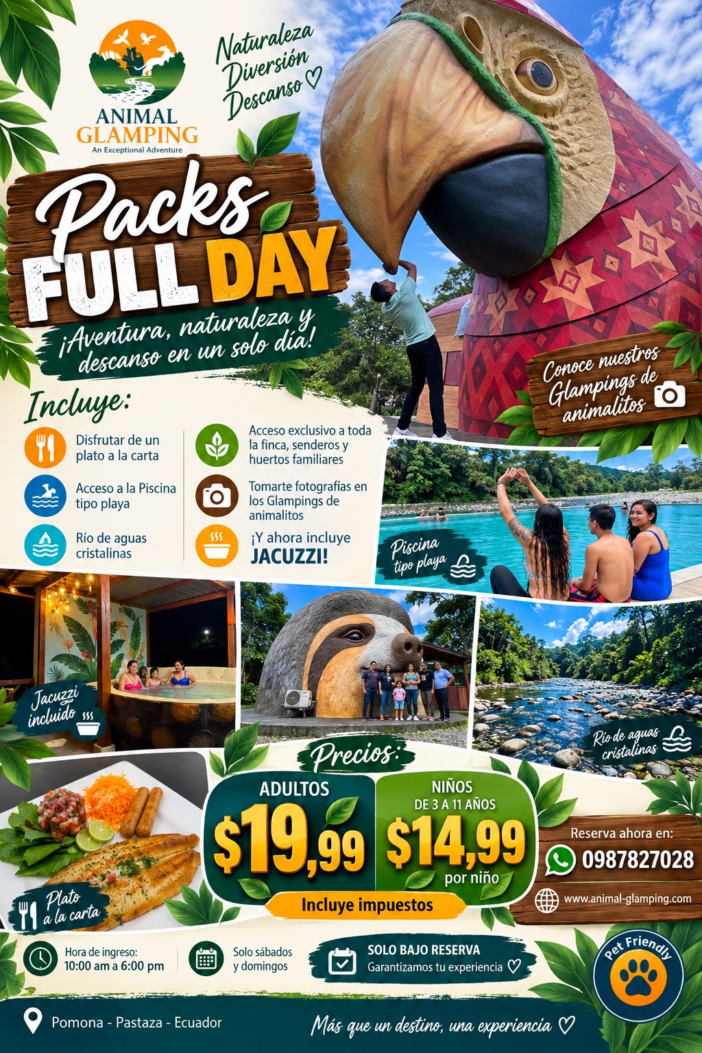 Paquete full Day
